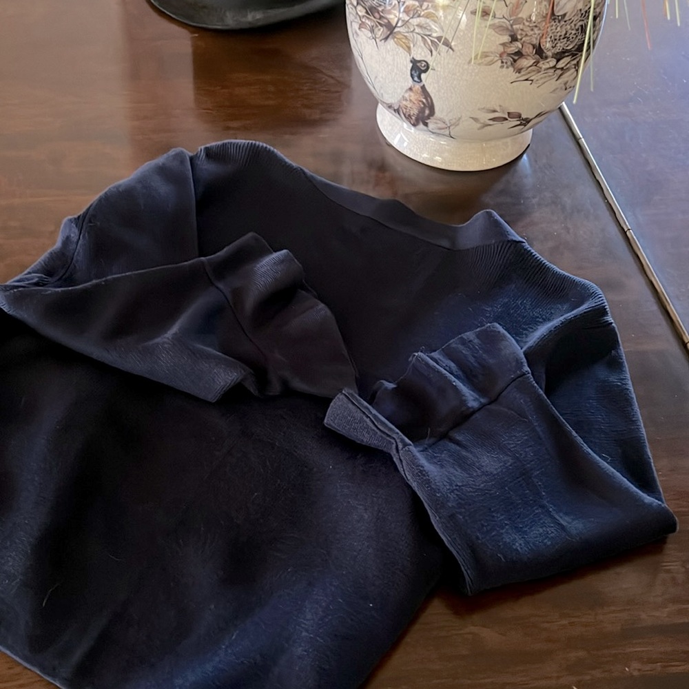 Talbots, Size L, Navy Blue - Picture 3 of 5